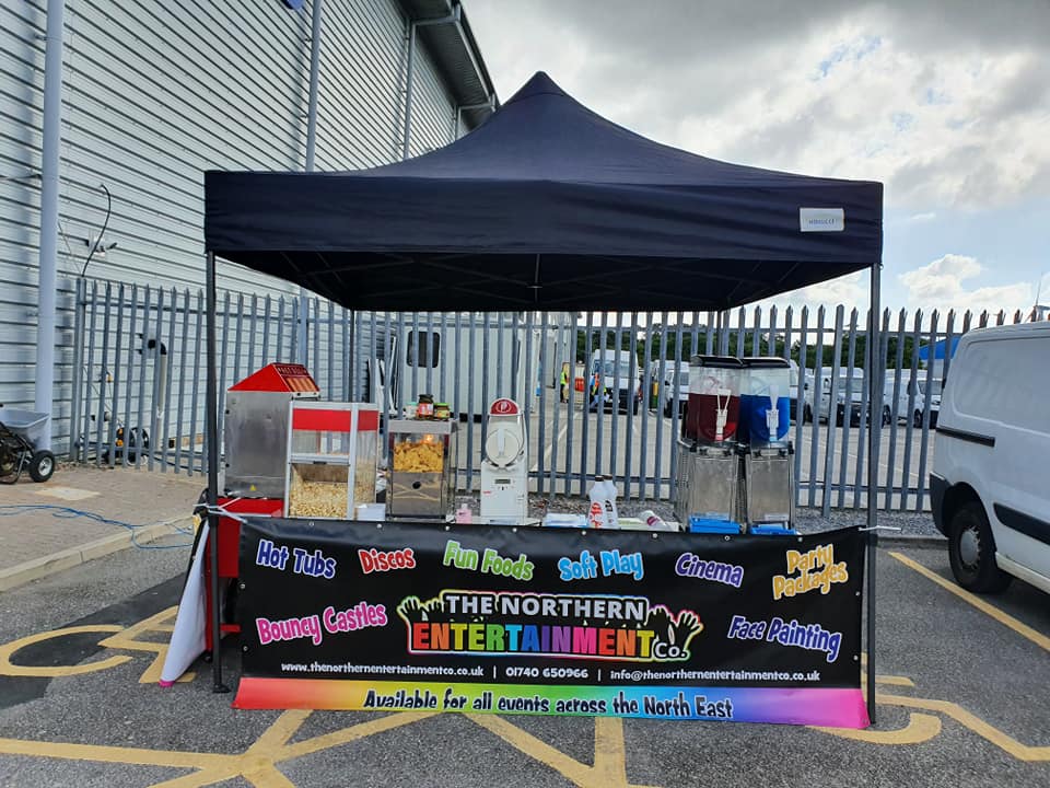 Catering stall for large events