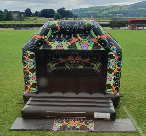 Adult disco bouncy castle hire