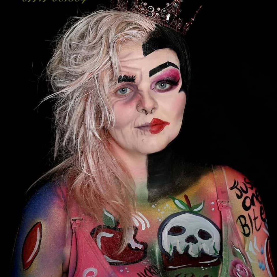 Halloween body paint service