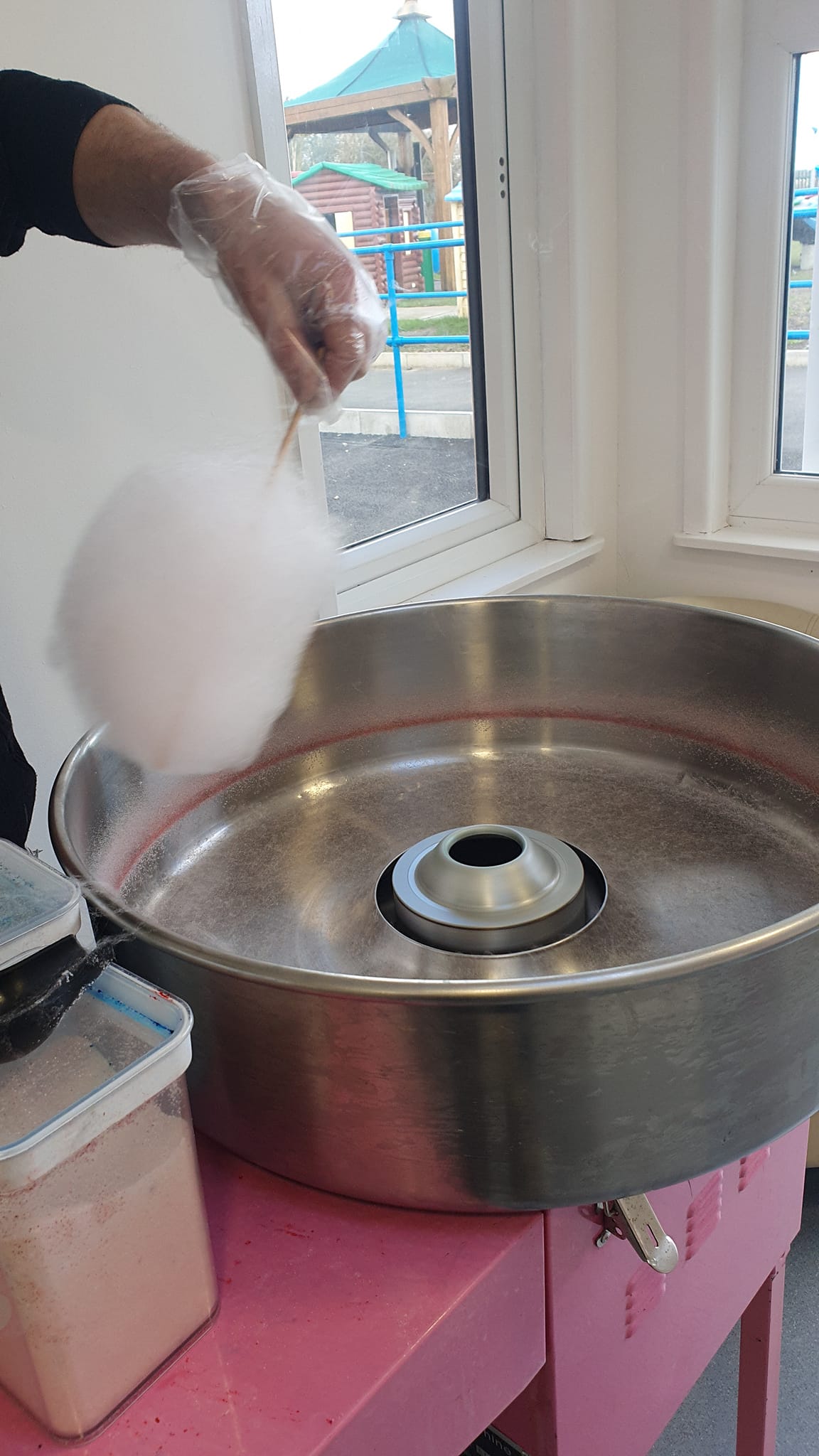 Candy floss service