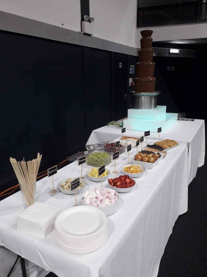 Chocolate fountain event hire