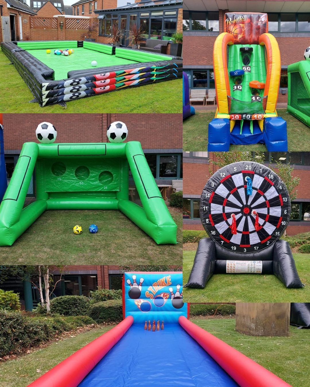 Inflatable games hire north east