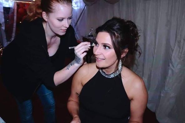 Glitter bar for proms and formal events