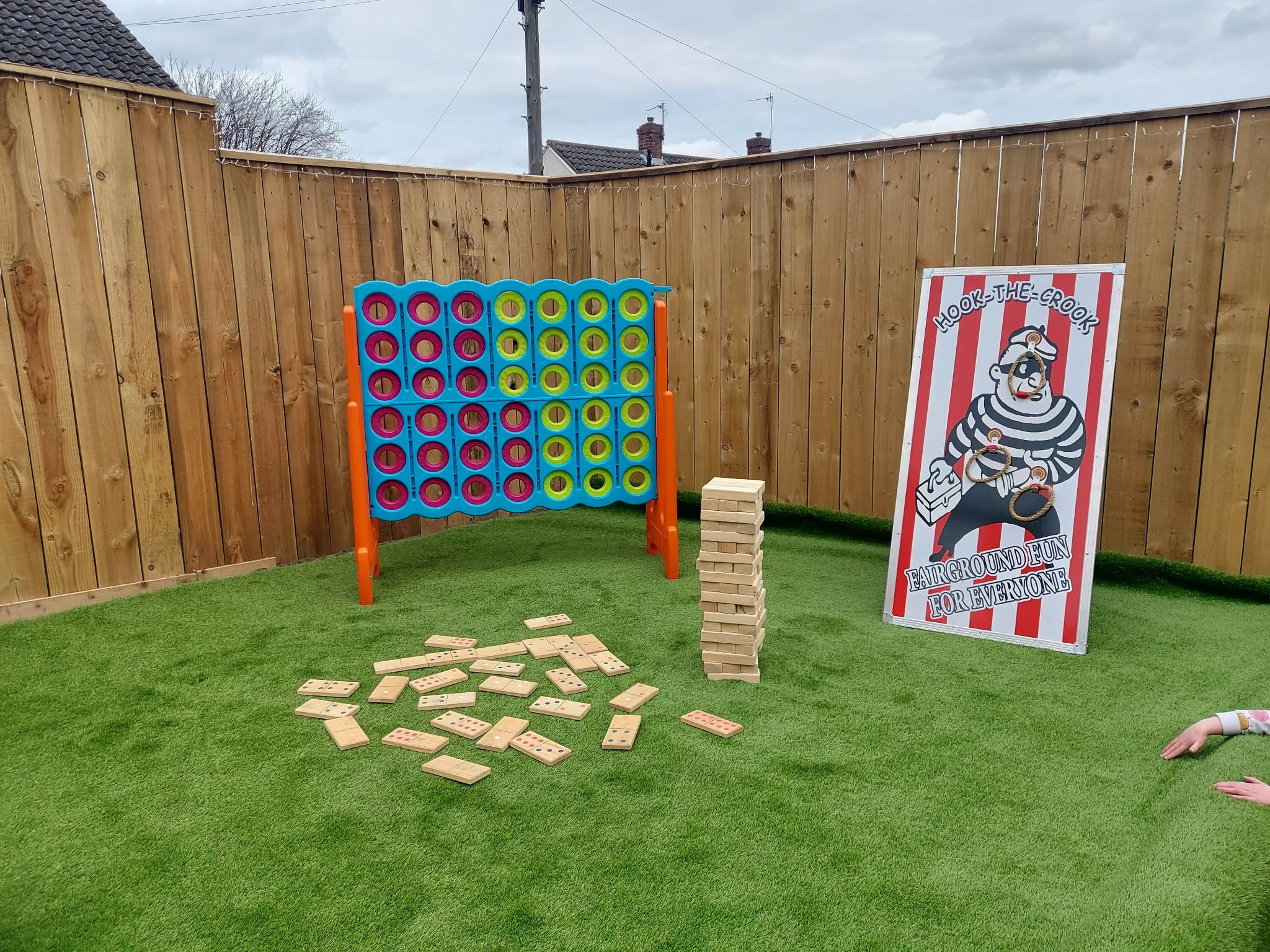 classic garden games hire